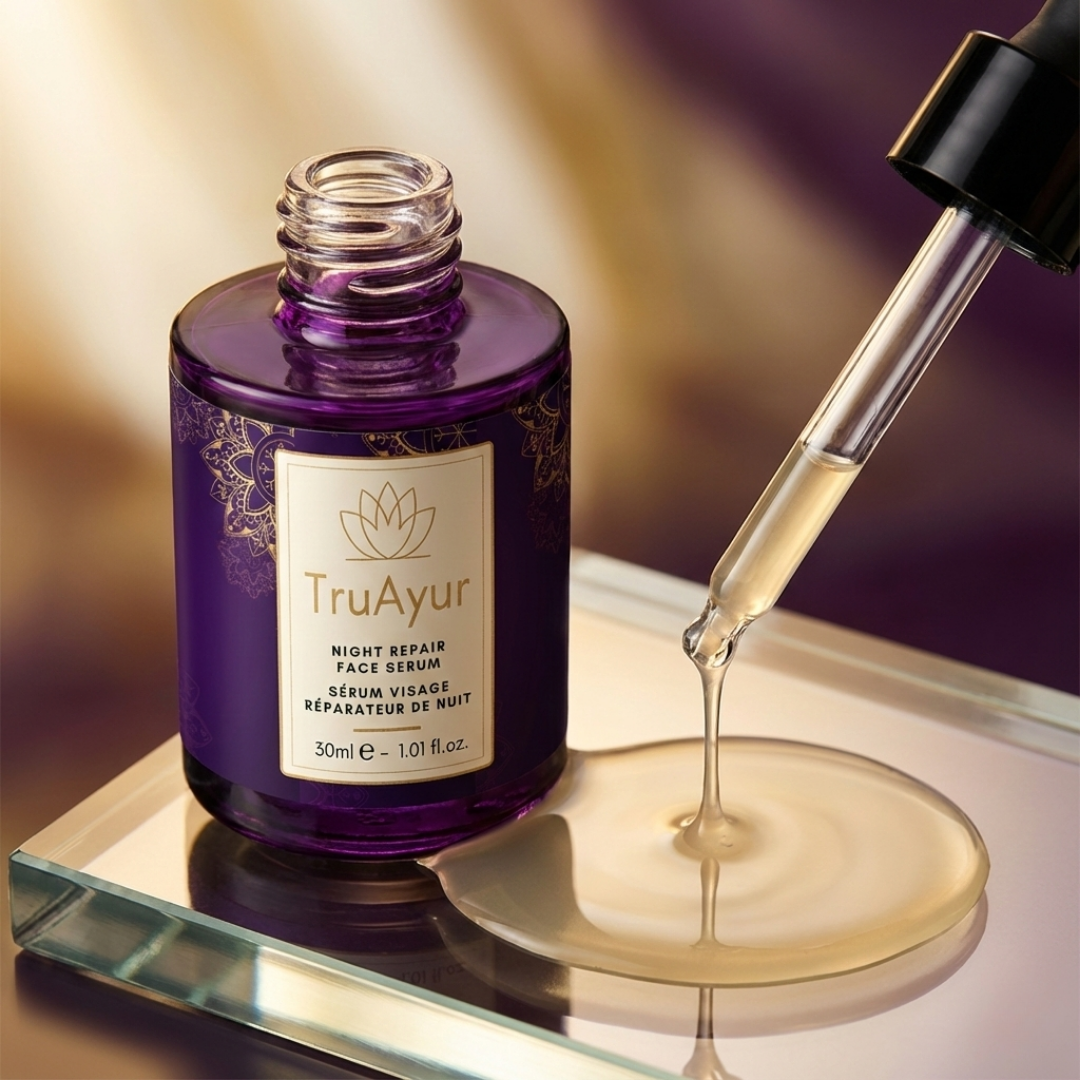 Siero viso multi-peptidico Night Repair per un boost di collagene, idratazione intensa e nuova luminosità