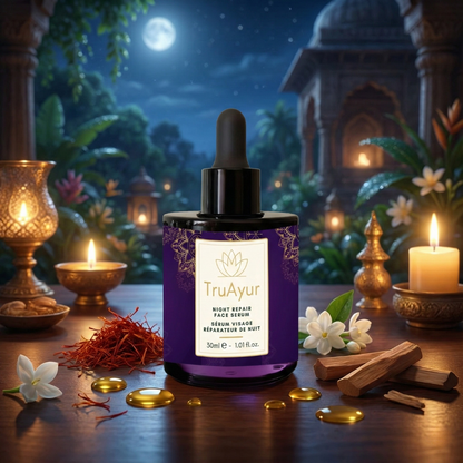 Siero viso multi-peptidico Night Repair per un boost di collagene, idratazione intensa e nuova luminosità