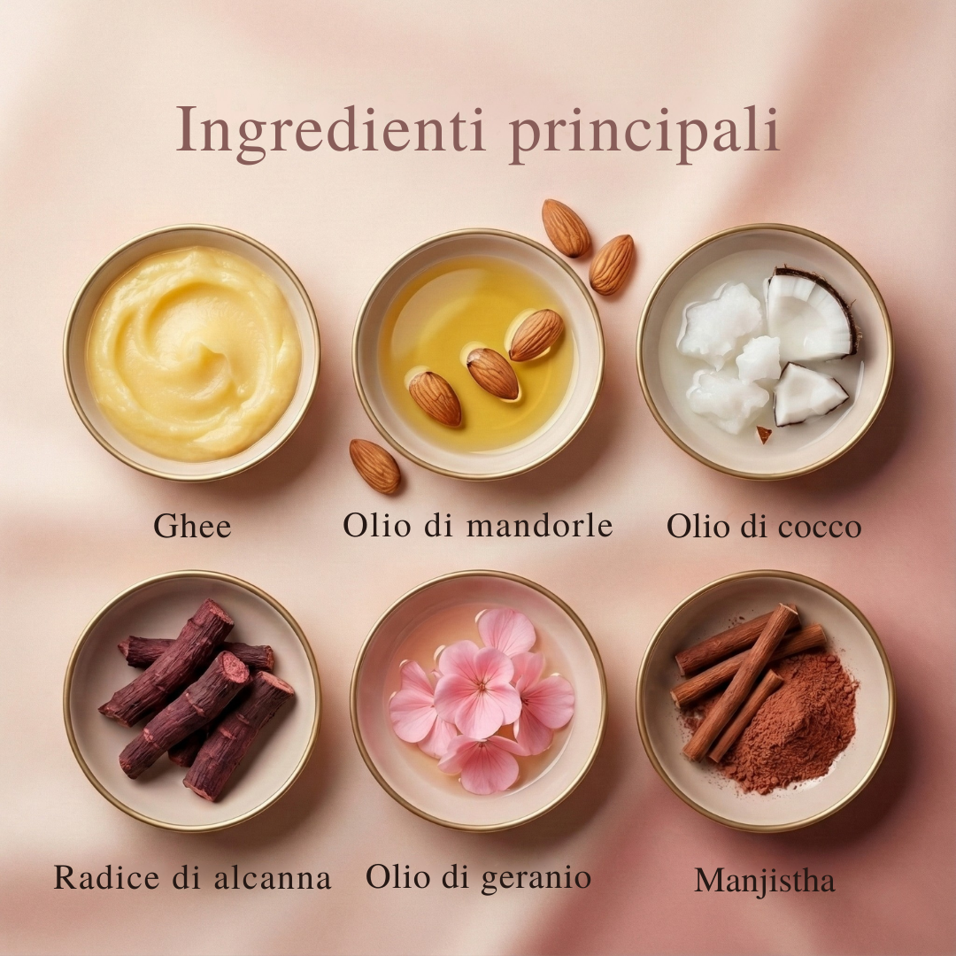 Luminosità immediata in pochissimo tempo - Crema detergente al ghee ayurvedico