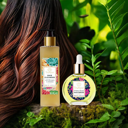 Combinazione di idratazione dei capelli (detergente per capelli e siero per capelli)