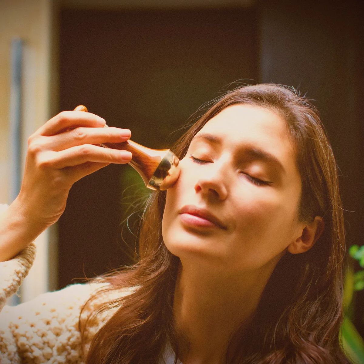 Bacchetta Kansa per massaggio viso e corpo